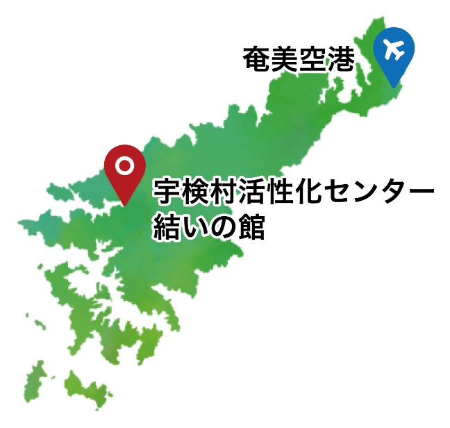 奄美大島全体図